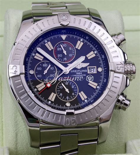 breitling chronographe certifie chronometre etanche 300m|breitling chronometer for sale.